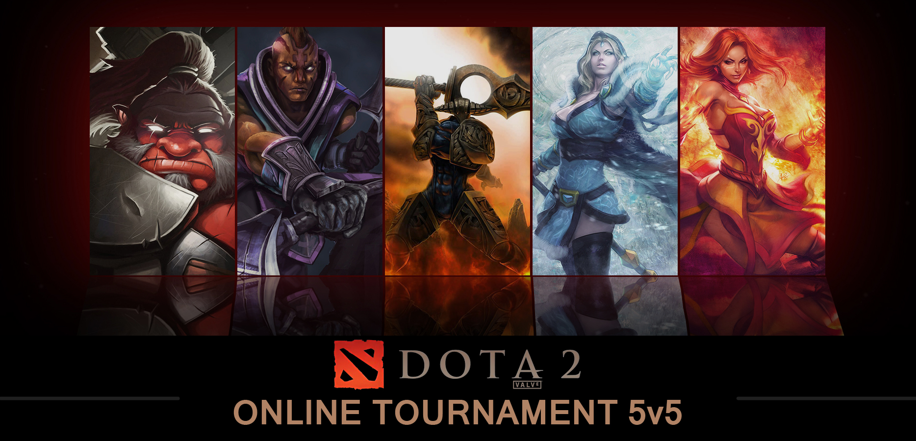 DOTA 2 5v5 Free Online Gaming Tournament 5 December 2017